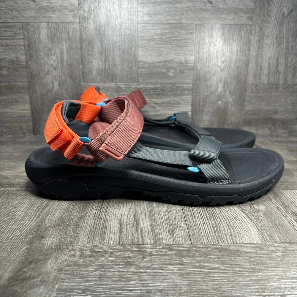 Teva Hurricane XLT2 Men 12 Grey Multi Sport Hiking Outdoor Water Sandals NEW